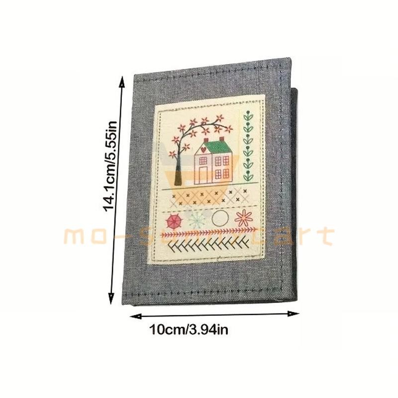 New Embroidery Stitch Book Kit for Beginners with Complete Toolkit