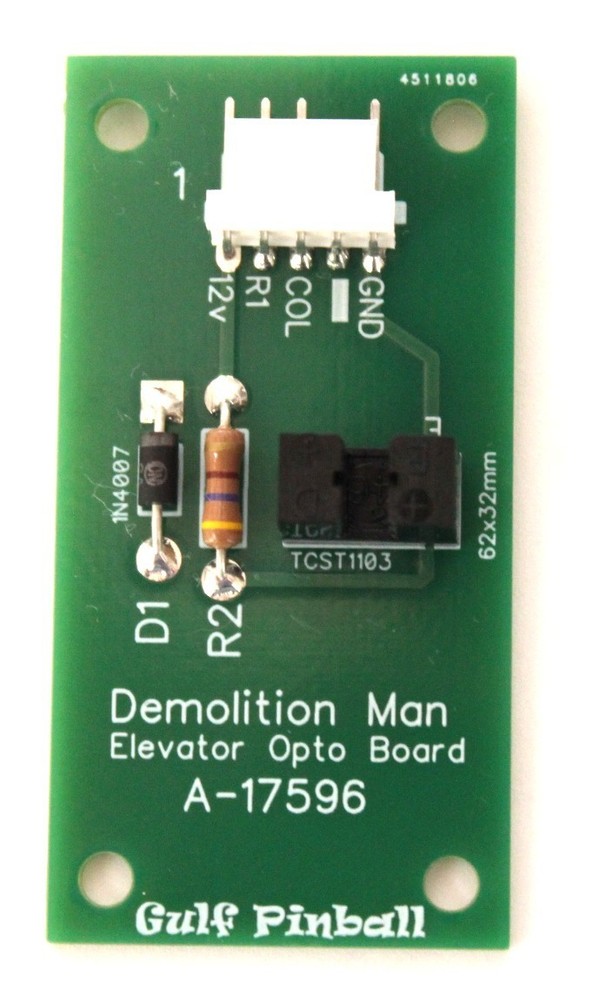 NEW Williams DEMOLITION MAN Elevator  Opto Board A-17596