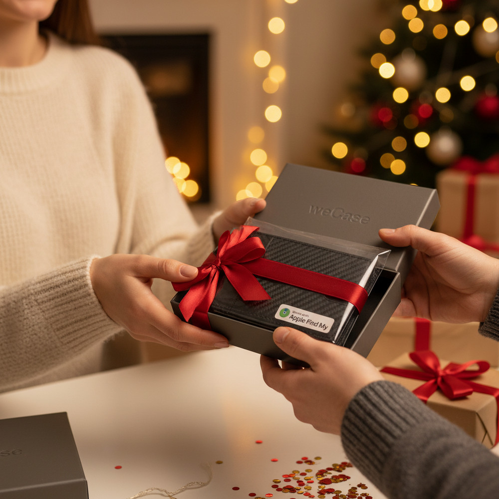 Men's Smart Wallet with Find My Tracker