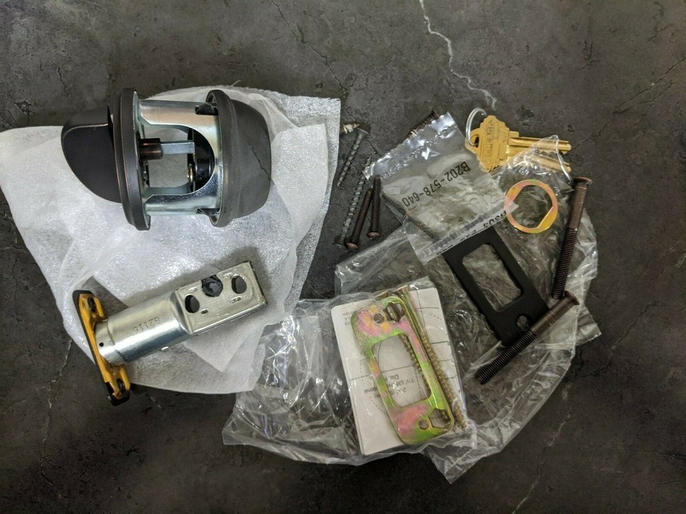 Deadbolt B60N 716 Single Cylinder