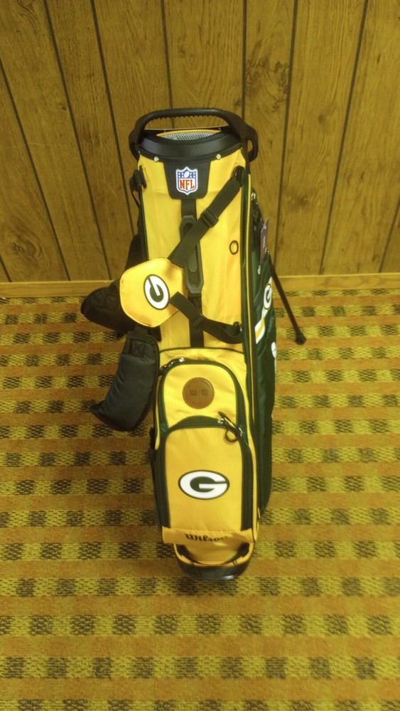 Wilson Green Bay Packer Stand Bag