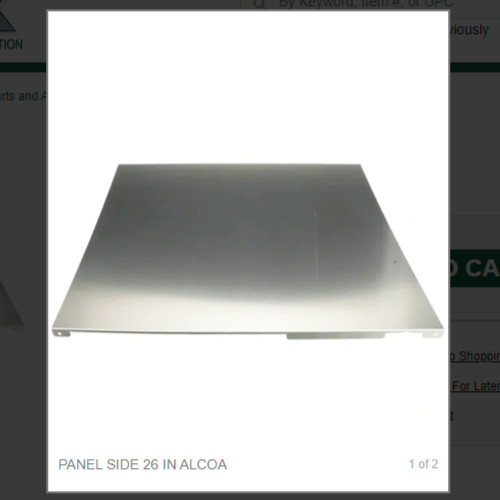 PANEL SIDE 26 IN ALCOA #3021969-02