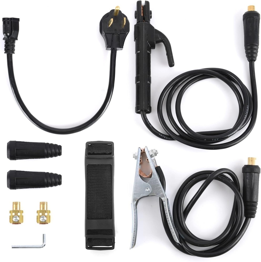 Portable 110V/220V Welding Machine with LED Control - Easy Setup, Great Results