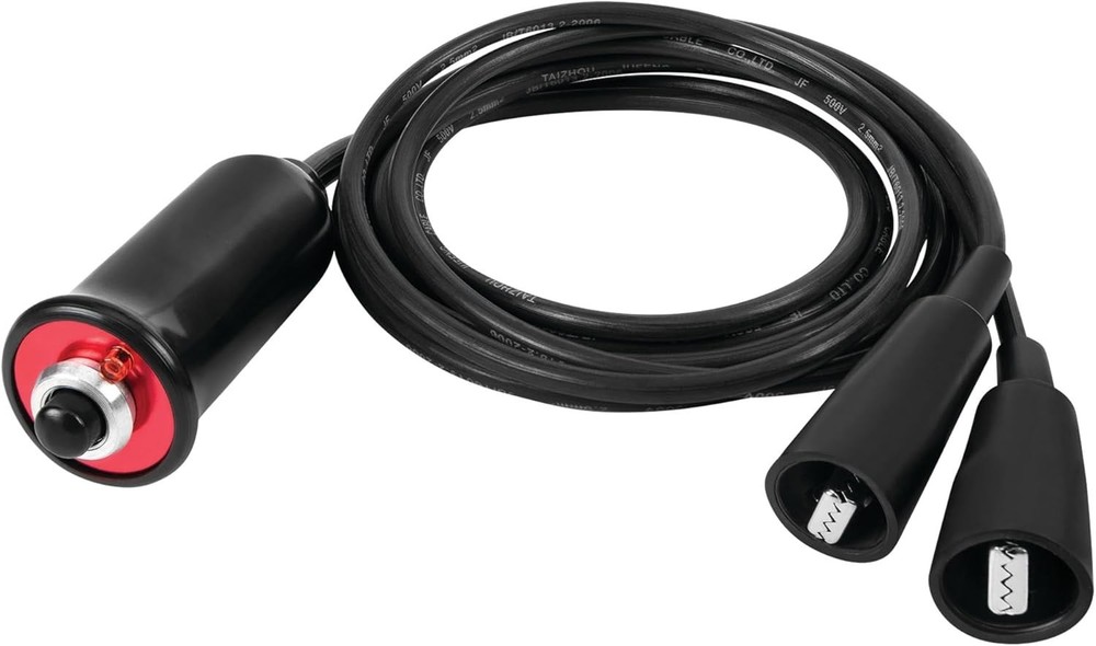 Durable Remote Engine Starter with 5-ft Heavy Duty Leads & Safe Operation Light