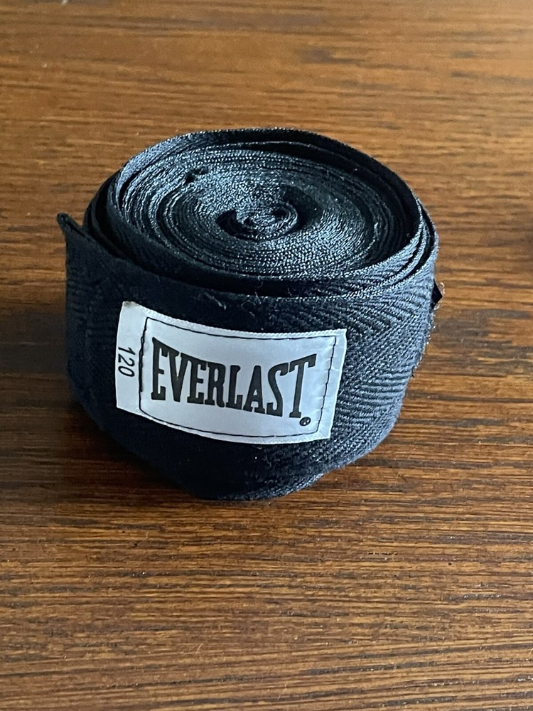 Everlast Classic Hand Wraps BLACK 120”