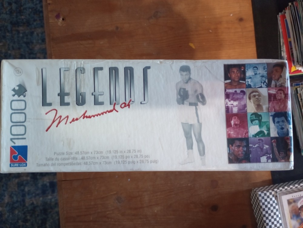 Mohammed Ali legends jigsaw puzzle new unopened
