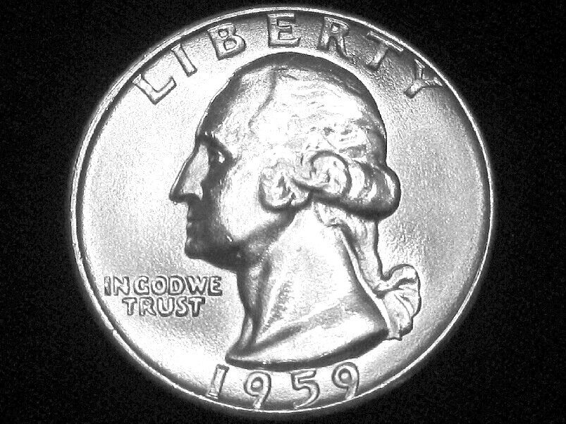 1959-D Washington Quarter --- Gem Uncirculated