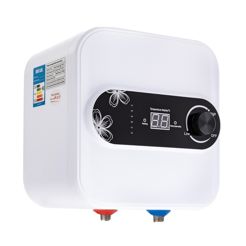 1500W Tankless Electric Hot Water Heater Storage Boiler Water Heater Portable