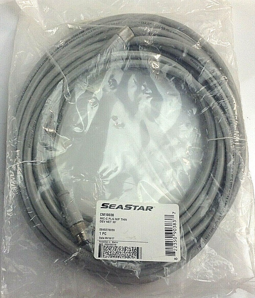 Seastar  MIC-C PLG M/F THIN DEV NET 30'  CM10030