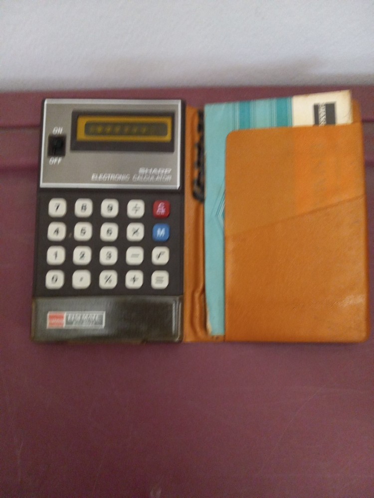Sharp ELSI Mate EL-8034 Electronic Calculator