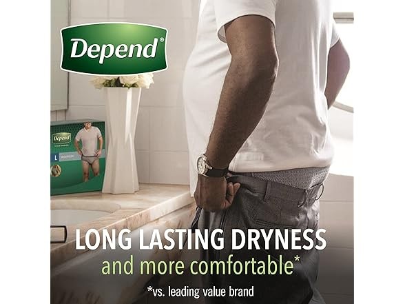 Depend Fresh Protection Disposable Under XL