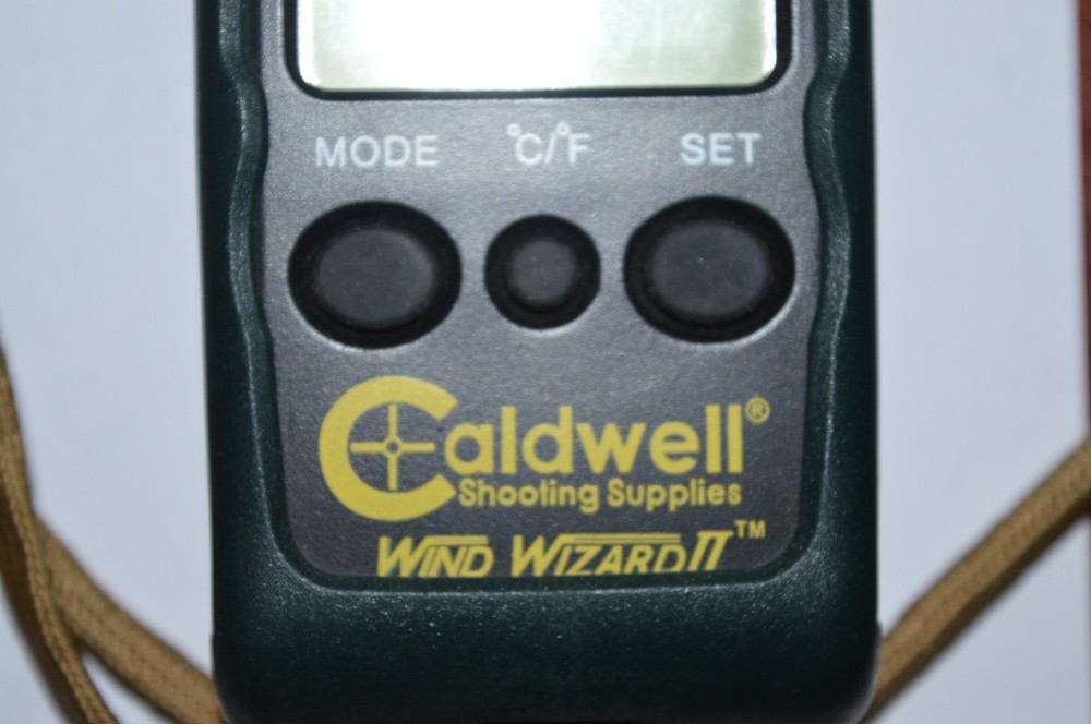 Caldwell Wind Wizard II Wind Meter with Multiple Wind Readings, LCD Backlight