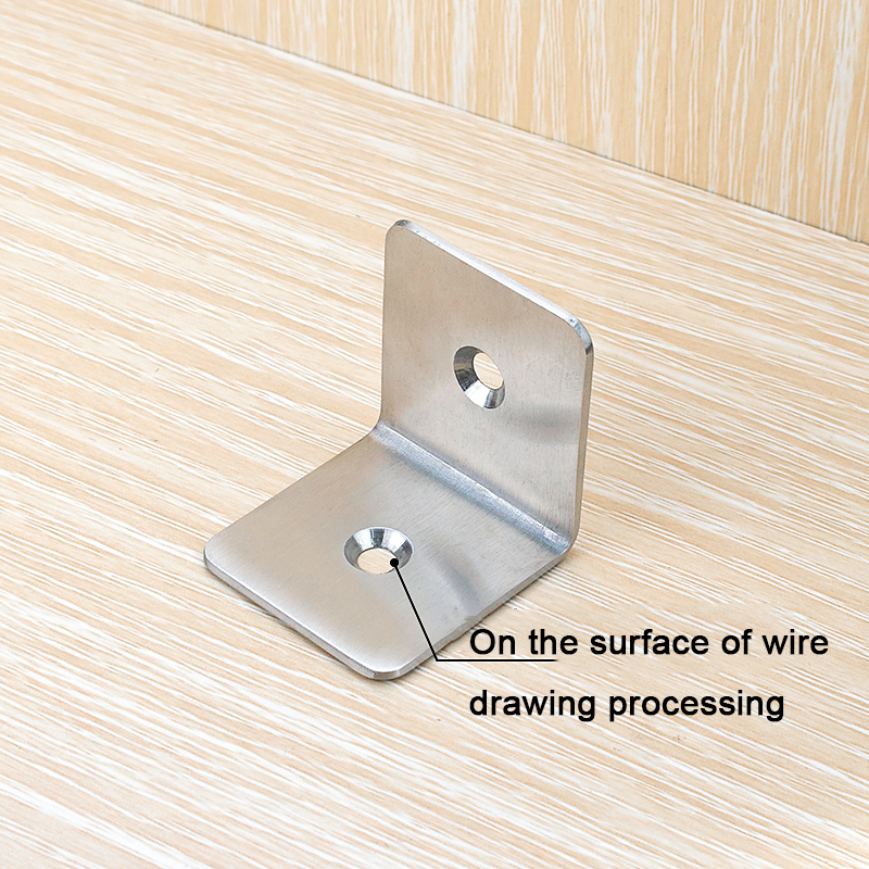 Stainless Steel Corner Braces Brackets Right Angle L Shape Thickening Brackets
