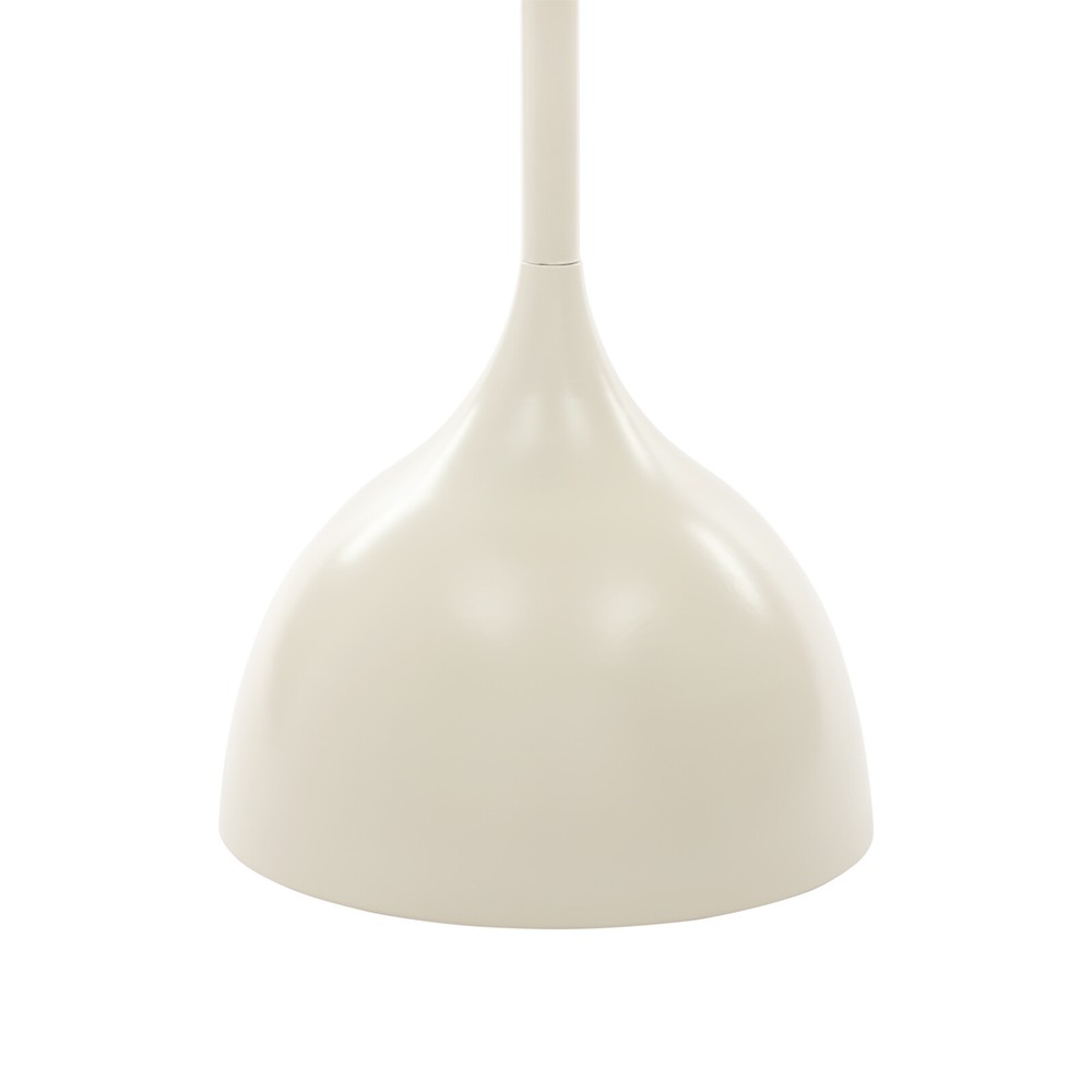 23.62in Height White Modern Side Table Round Side Table Round Bedside Table