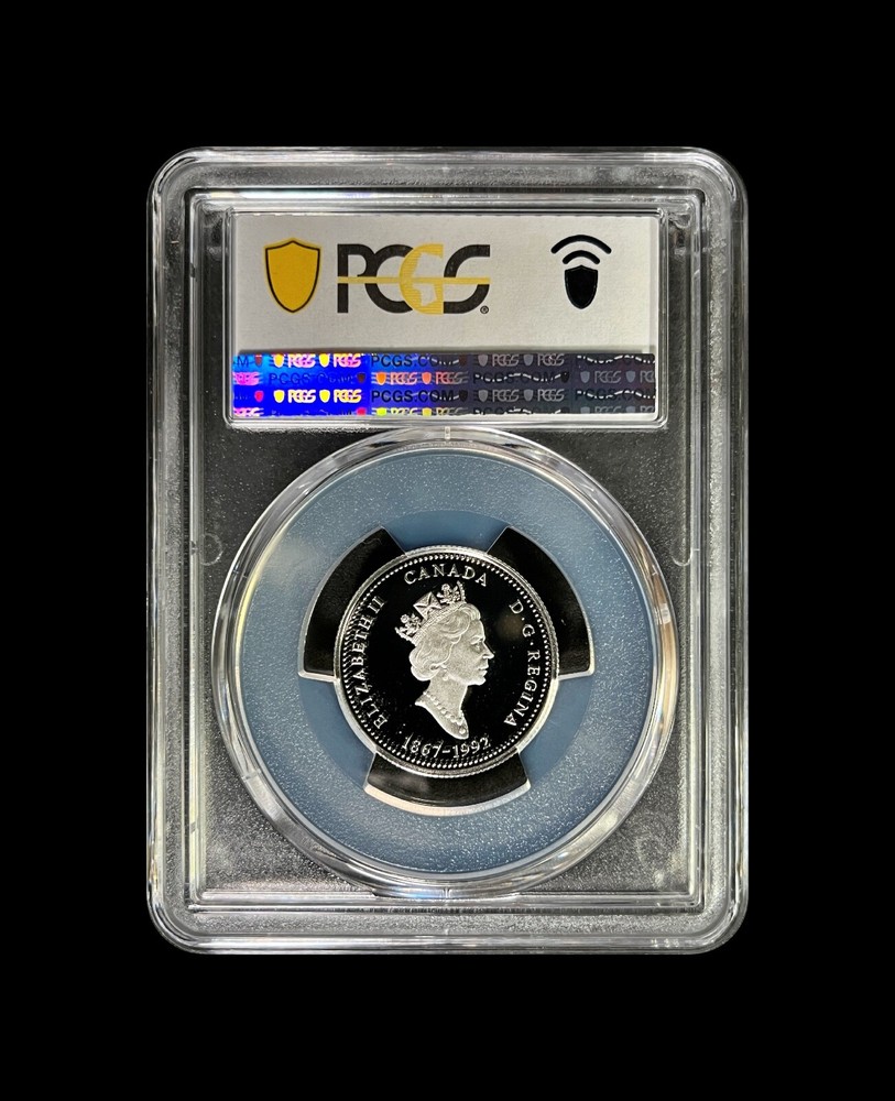 CANADA. 1992, 25 Cents, Silver - PCGS PR69 - 125th, Manitoba