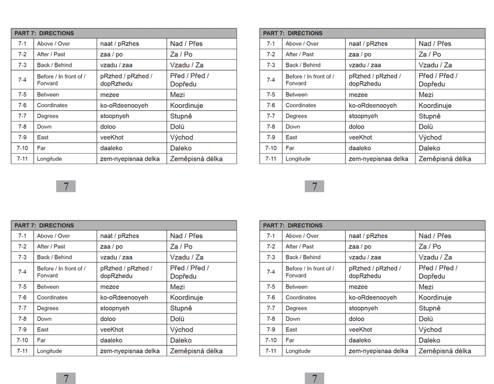 Defense Language Institute DLI BASIC CZECH Text & 600+ MP3 Audio CD