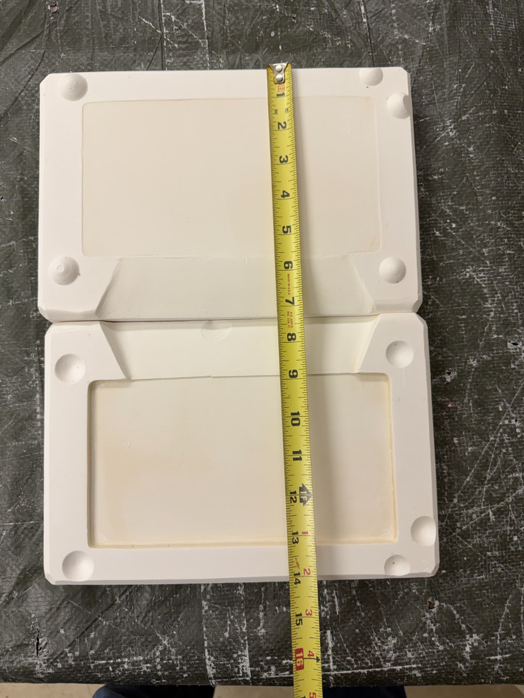 VINTAGE BOOTHE CERAMIC MOLD #1140 SMALL SOLID BLANK