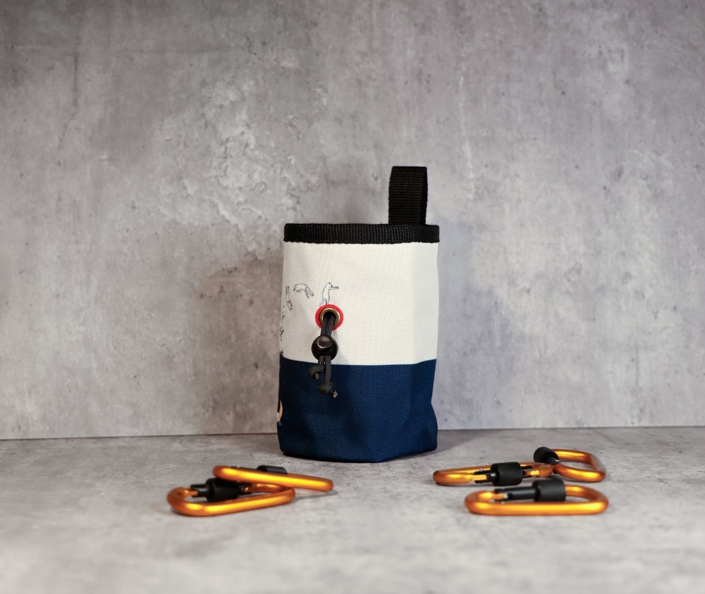 Acrobatic Cat Chalk Bag | Grace in Motion