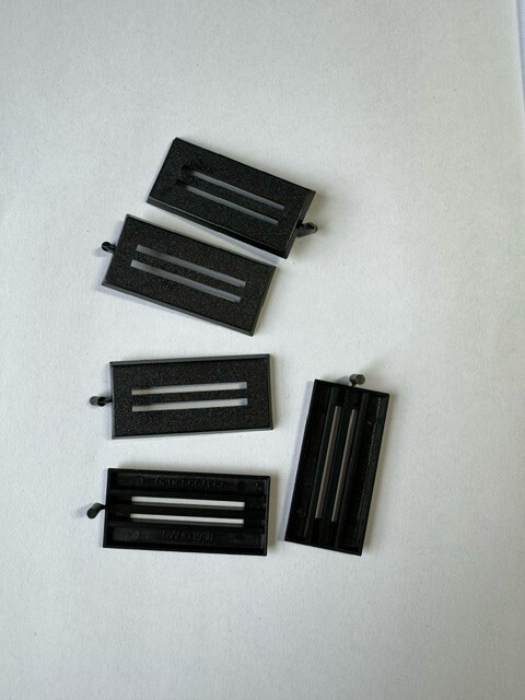 5 X 50mm Rectangular Bases -  Bits - Warhammer - Fantasy Old Hammer