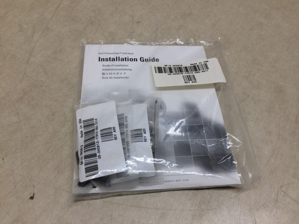 Dell Power Edge 4210 Rack Installation Guide User Manual Guide