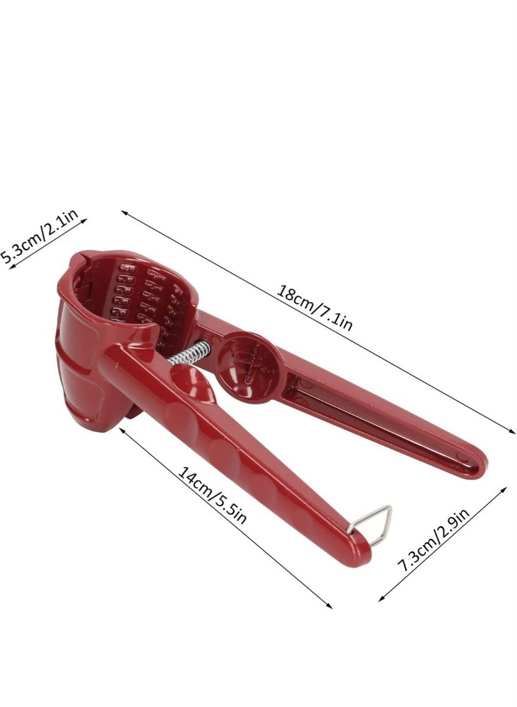 Nutcracker Heavy Duty Walnut Cracker red Shell Remover, Aluminium