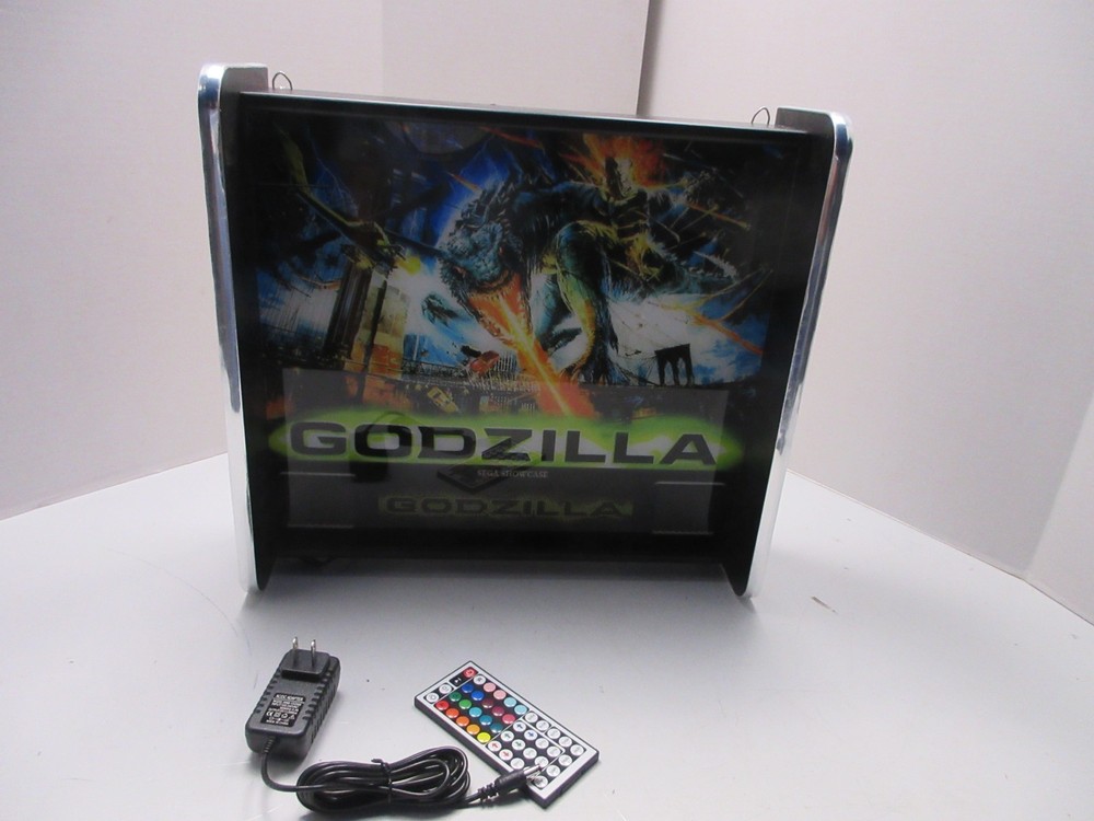 Godzilla Pinball Head LED Display light box