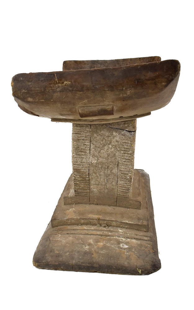 Asante Dwa Wood Stool Throne Ghana