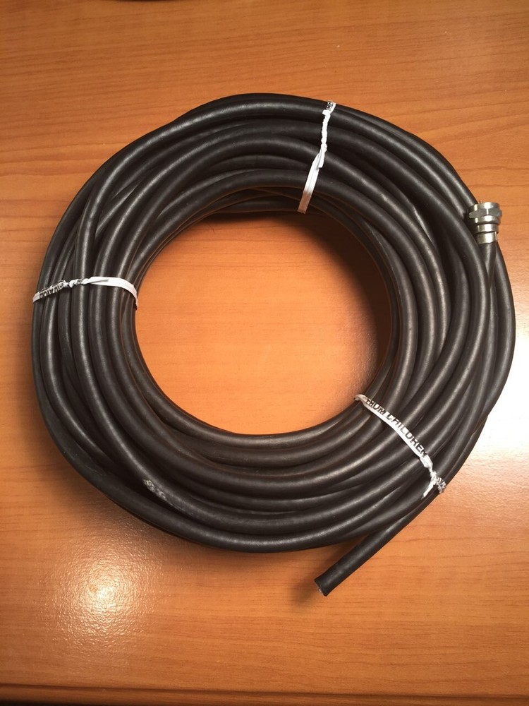 41Ft.4" LONG COAXIAL CABLE BLACK