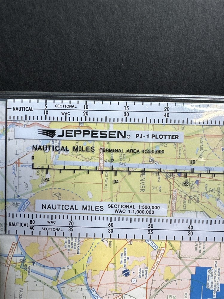 Jeppesen PJ-1 Rotating Azimuth Plotter 12/2018