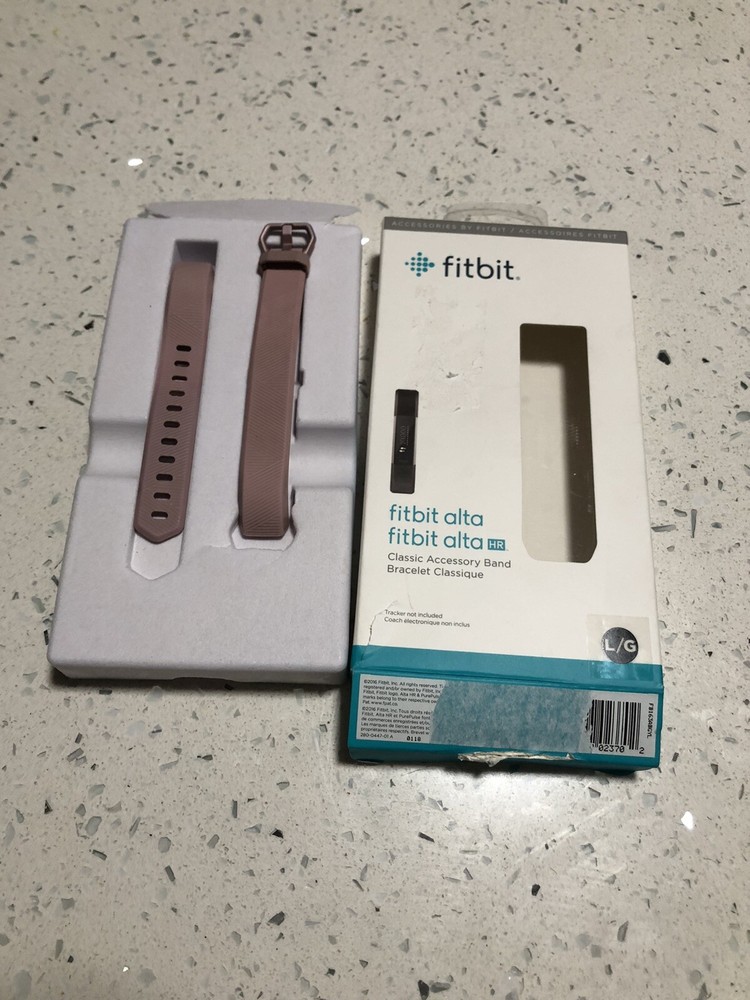 Fitbit Alta Classic Accessory Band Pink size L large
