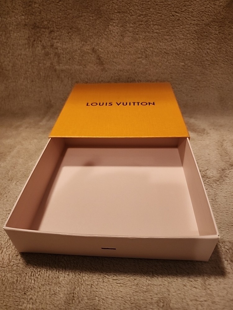 Louis Vuitton wallet EMPTY BOX ONLY (6.75" x 6.75" x 1.75").
