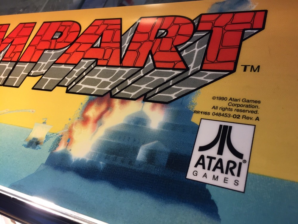 Rampart Arcade Marquee 26" x 8"