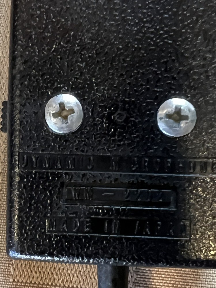 Panasonic National Dynamic Cassette Microphone WM-2202