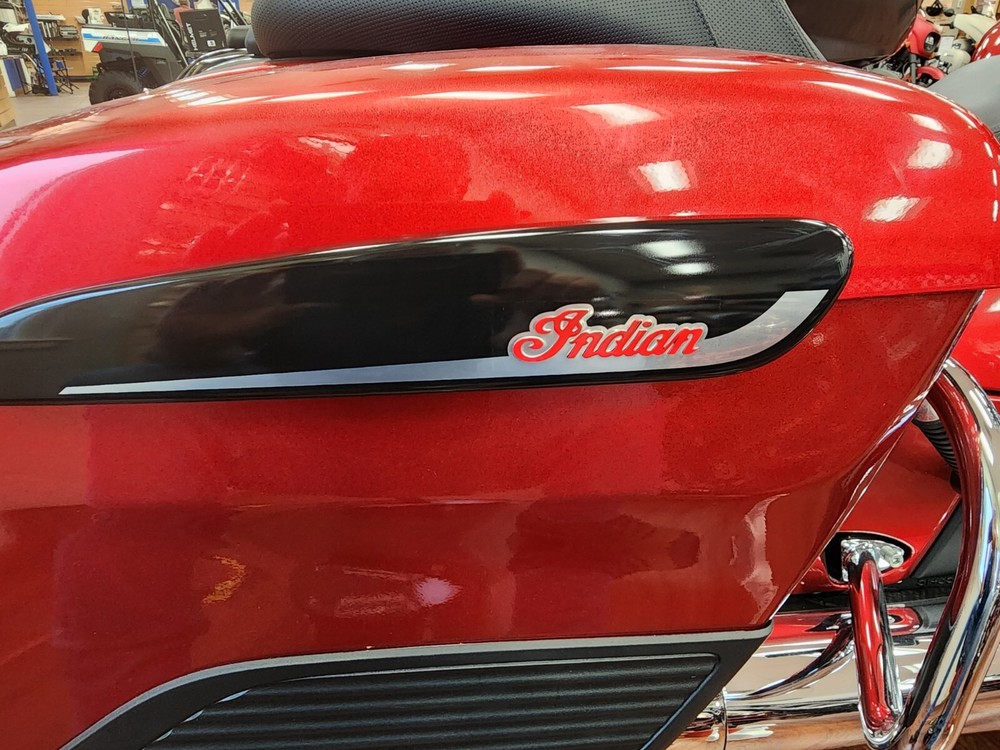 Indian Challenger Saddlebag Script Decal/Sticker/Emblem