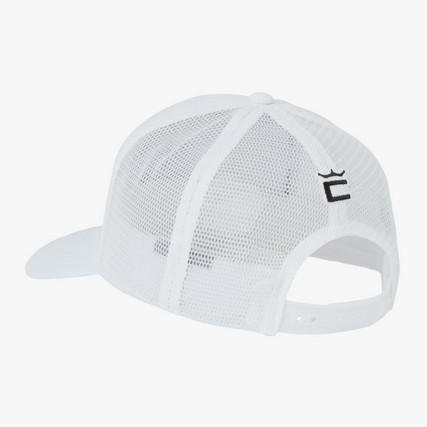 NEW 2026 Cobra Shield Trucker White Adjustable Snapback Hat/Cap