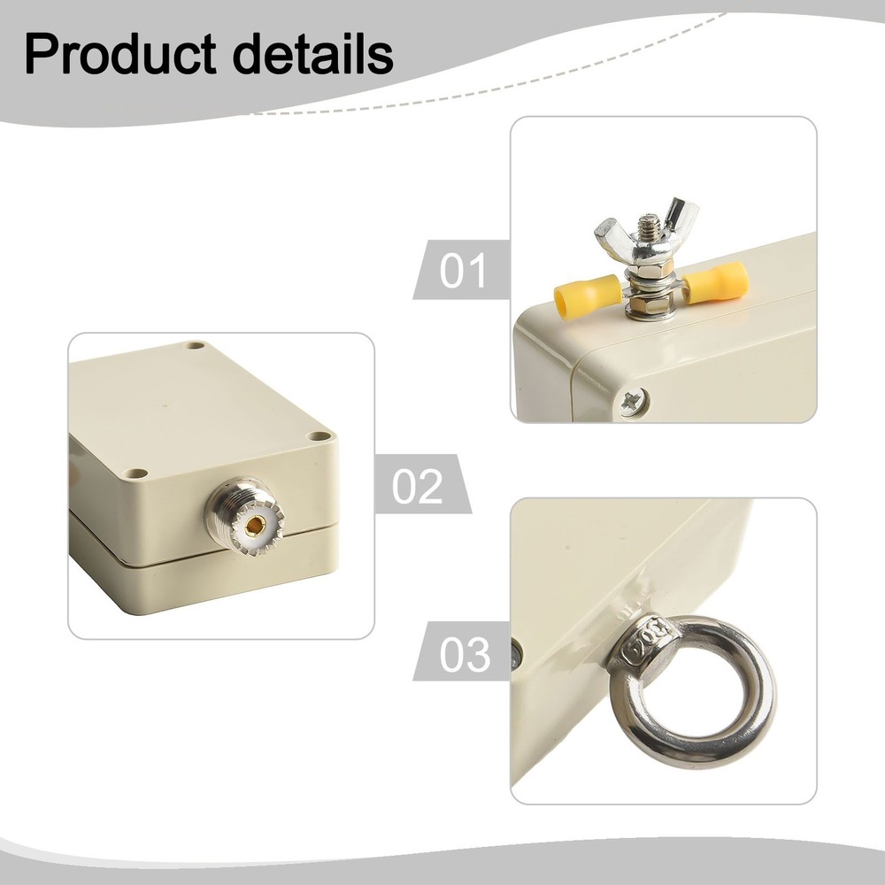 Balancer RF Shortwave Antenna W Pep Balun Efficient Power Processing