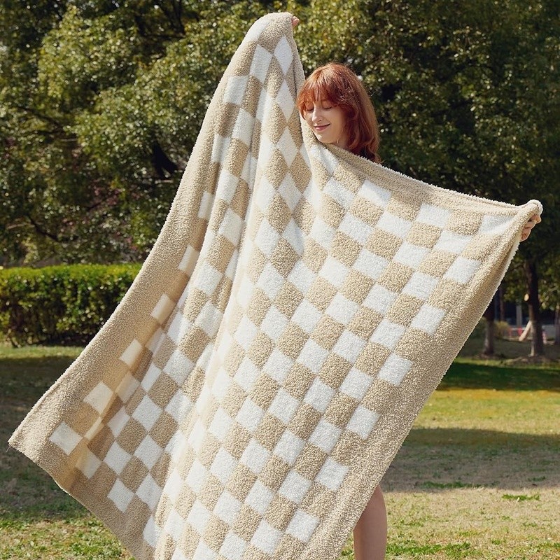 Ultra Soft Cozy Throw Blanket Warm Lightweight Microfiber Decorative Fall Gift