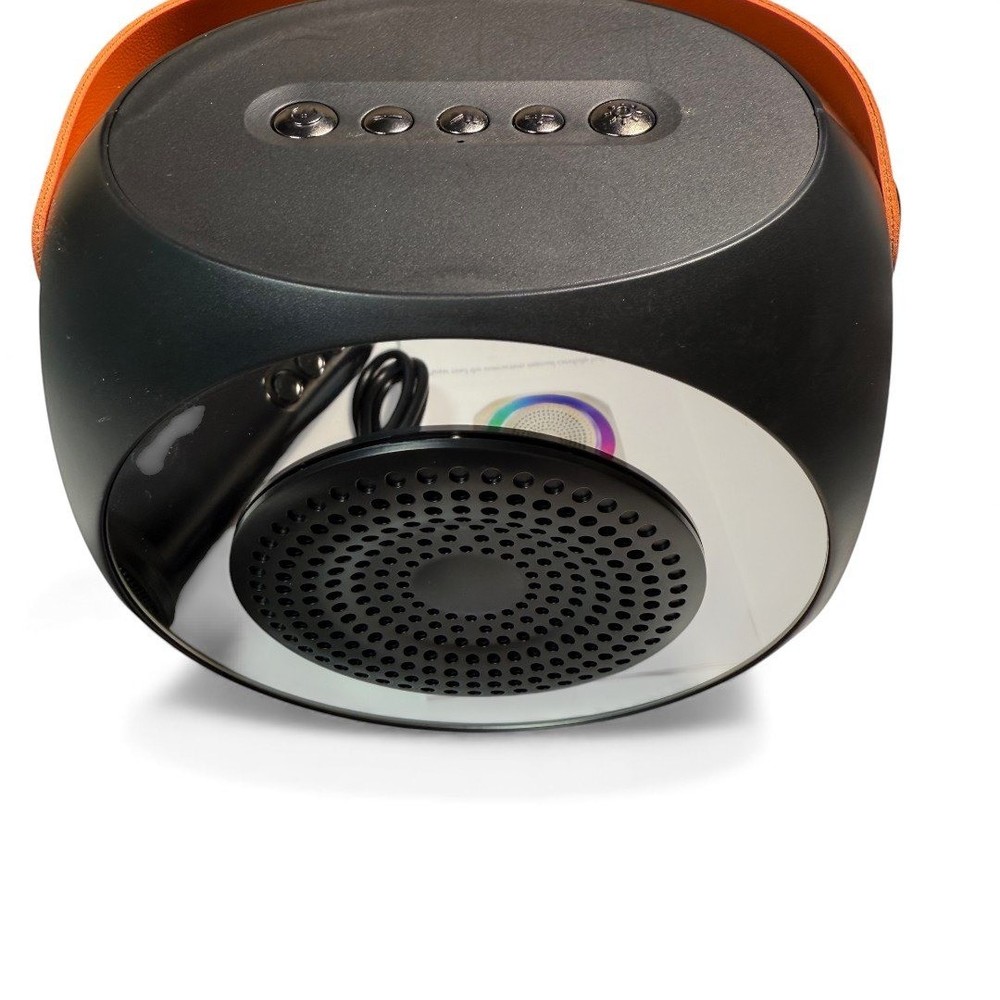 Portable Karaoke Machine with Microphone LED Lights USB Charging K13