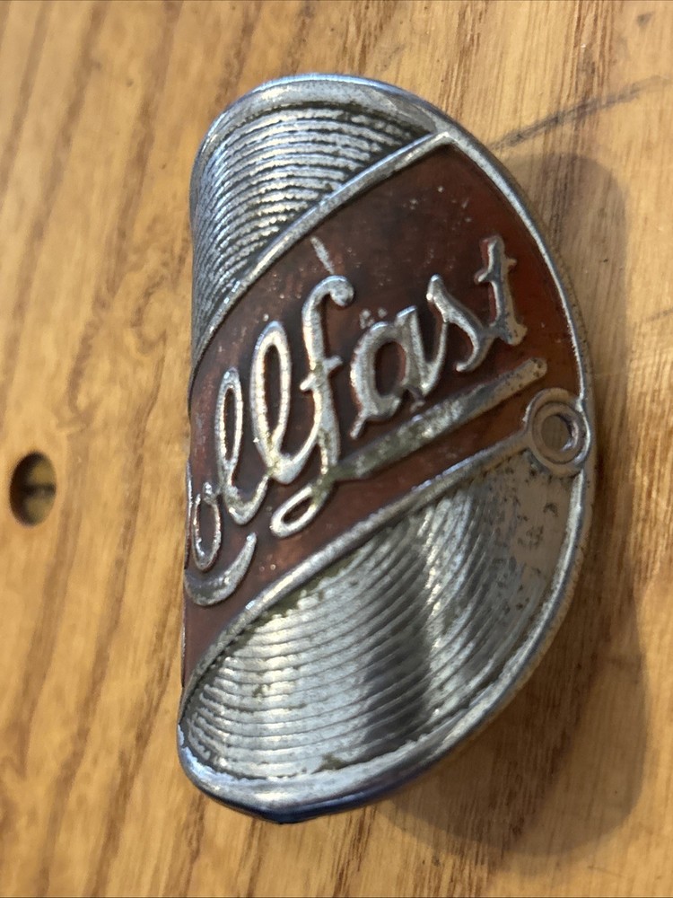 Vintage Rollfast Bicycle Head Badge