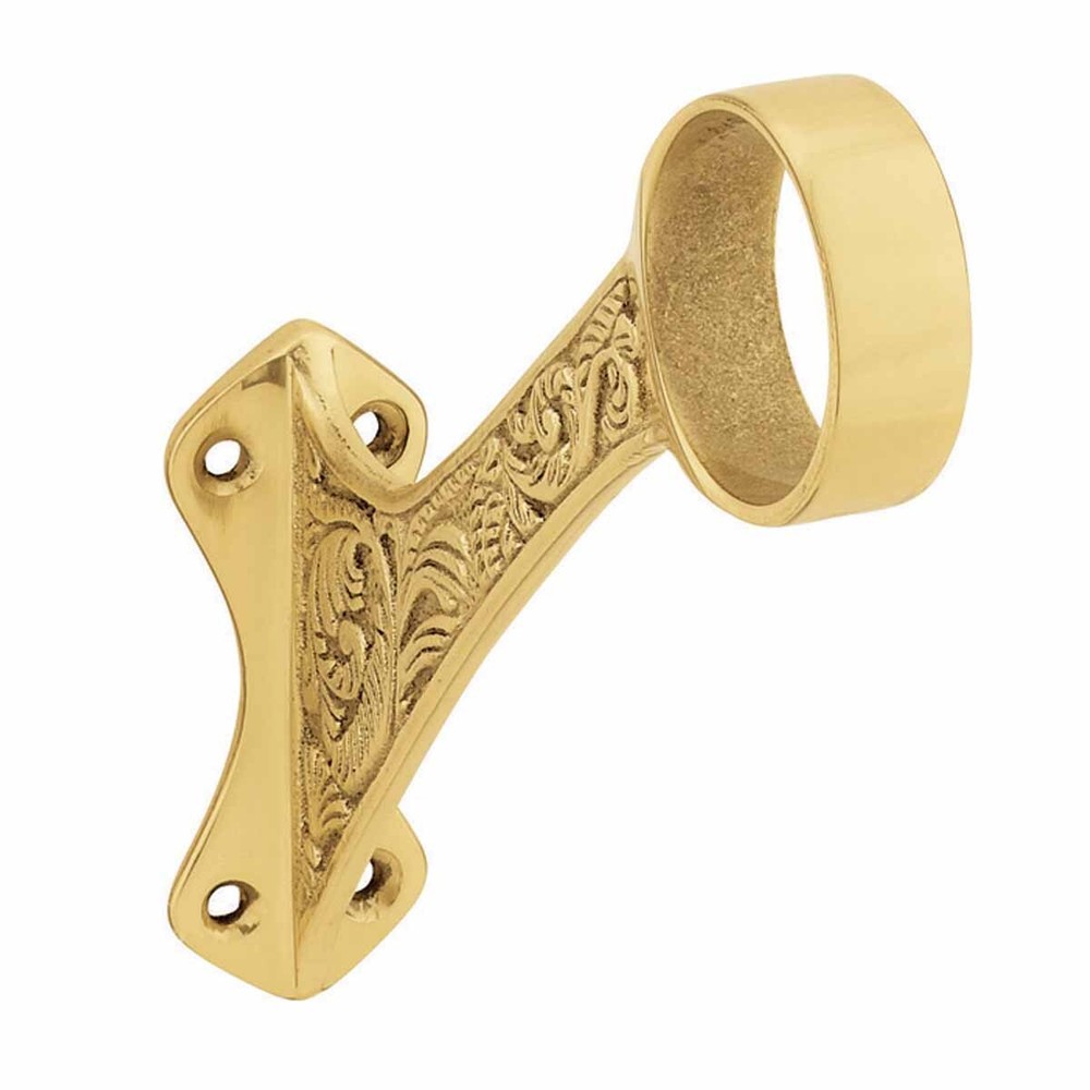 Bar Bracket Polished Solid Brass Bracket Decorative Bracket Renovators Supply