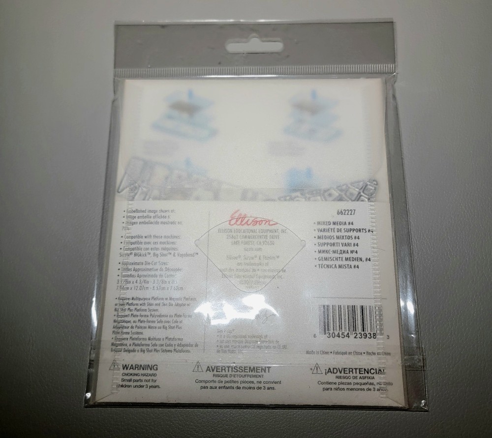 Tim Holtz Mixed Media #4 Thinlits # 662227