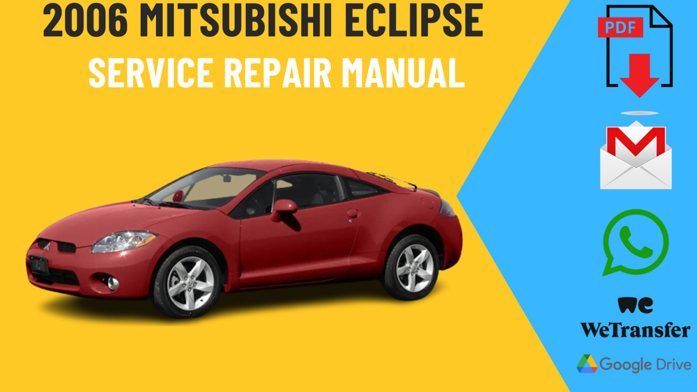 MITSUBISHI ECLIPSE 2006 2010 SERVICE REPAIR WORKSHOP MANUAL