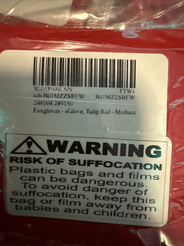 eGlove Touchscreen Friendly 4 Pack Size Medium