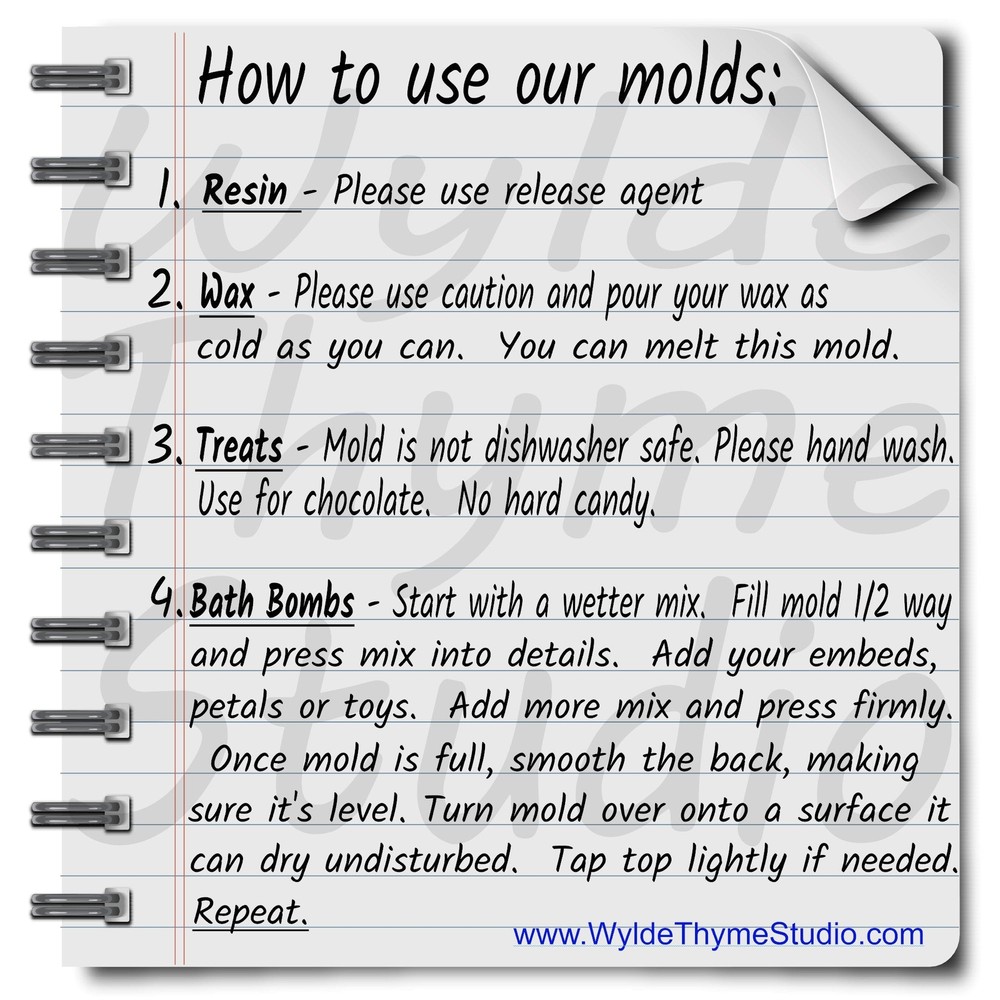 Classic 4 Elements Molds