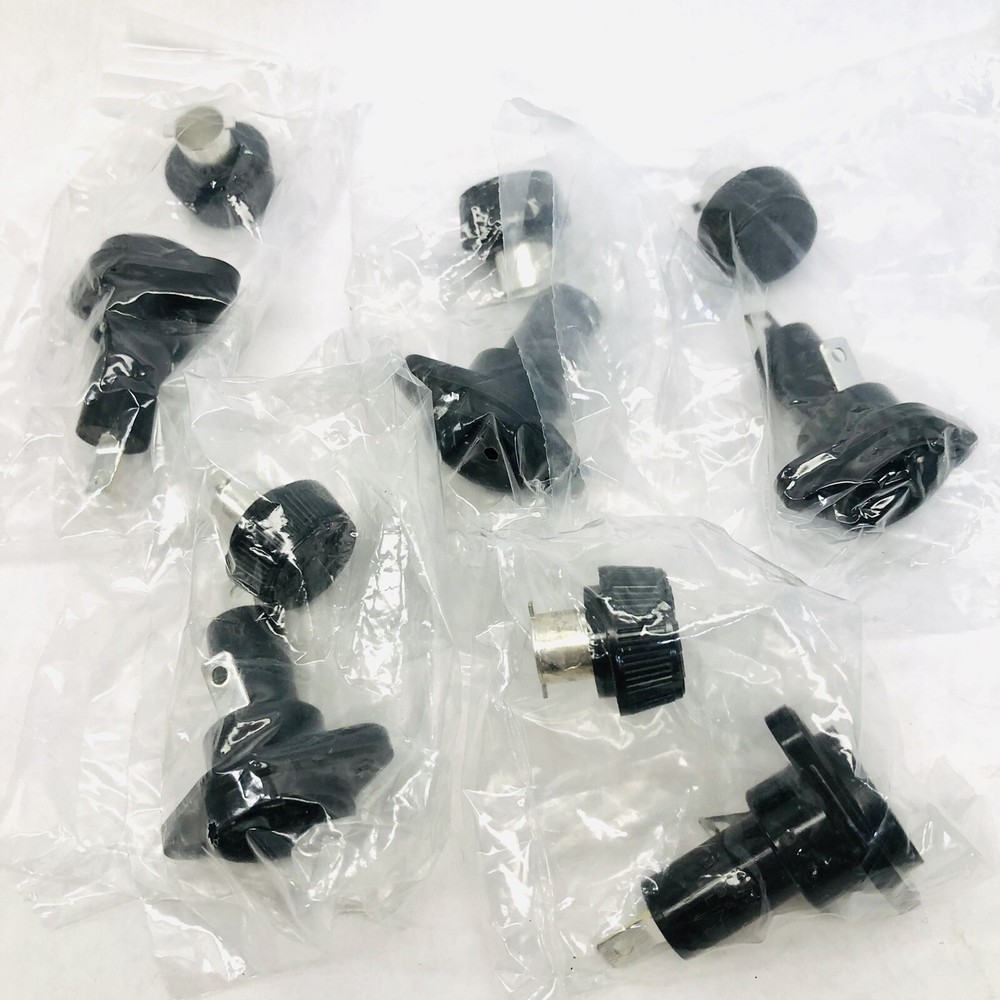 5 PCS PANEL MOUNT FUSE HOLDERS F20 SCREW CAP