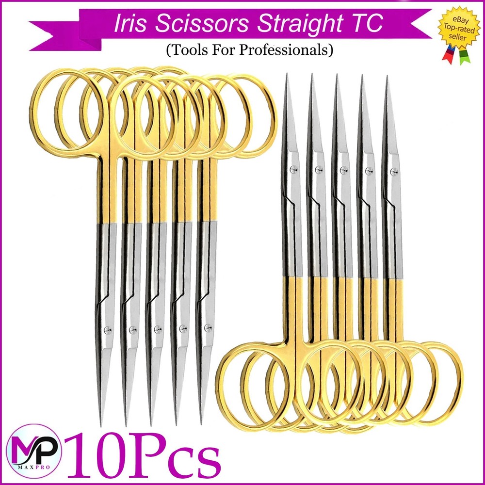 Straight Iris Scissors – TC Precision Micro Surgical Instrument