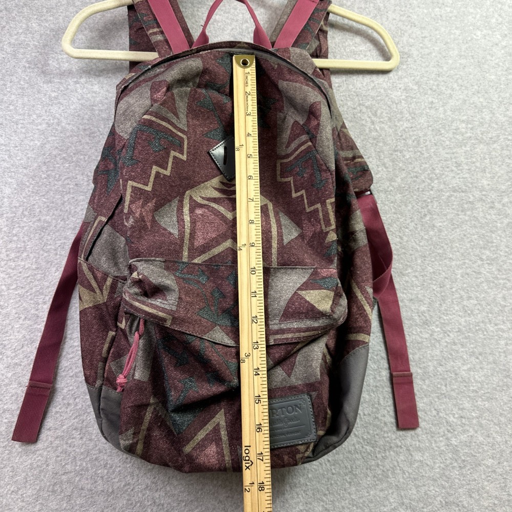 Burton Aztec Pattern Backpack Small Outdoor Gorpcore School Books