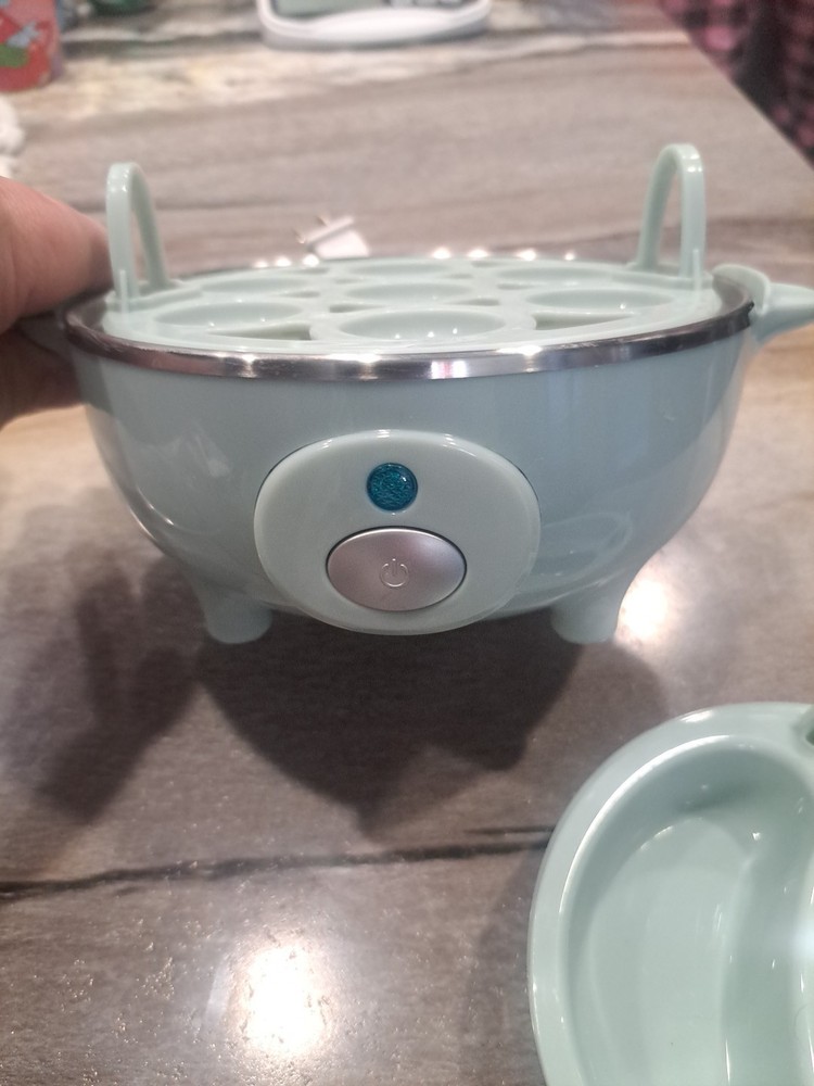 Olive & Oat Rapid Egg Cooker: 7 Egg Capacity Electric for Hard Boiled Eggs,
