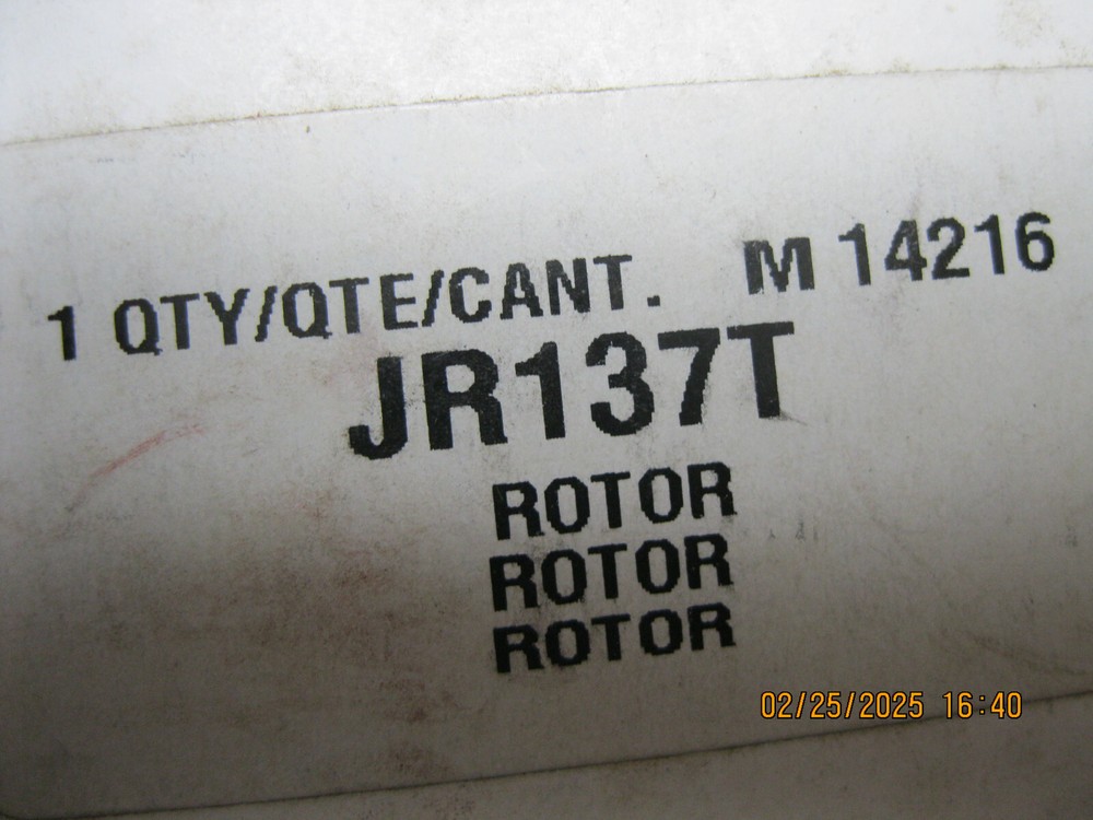 Distributor Rotor Standard JR137T