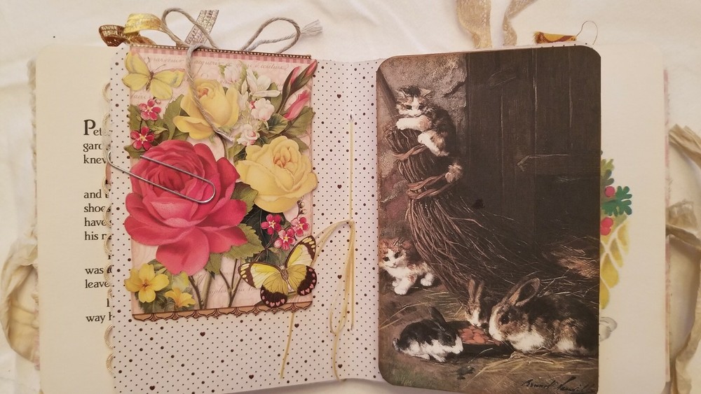 Little Book About Peter Rabbit Journal Handmade